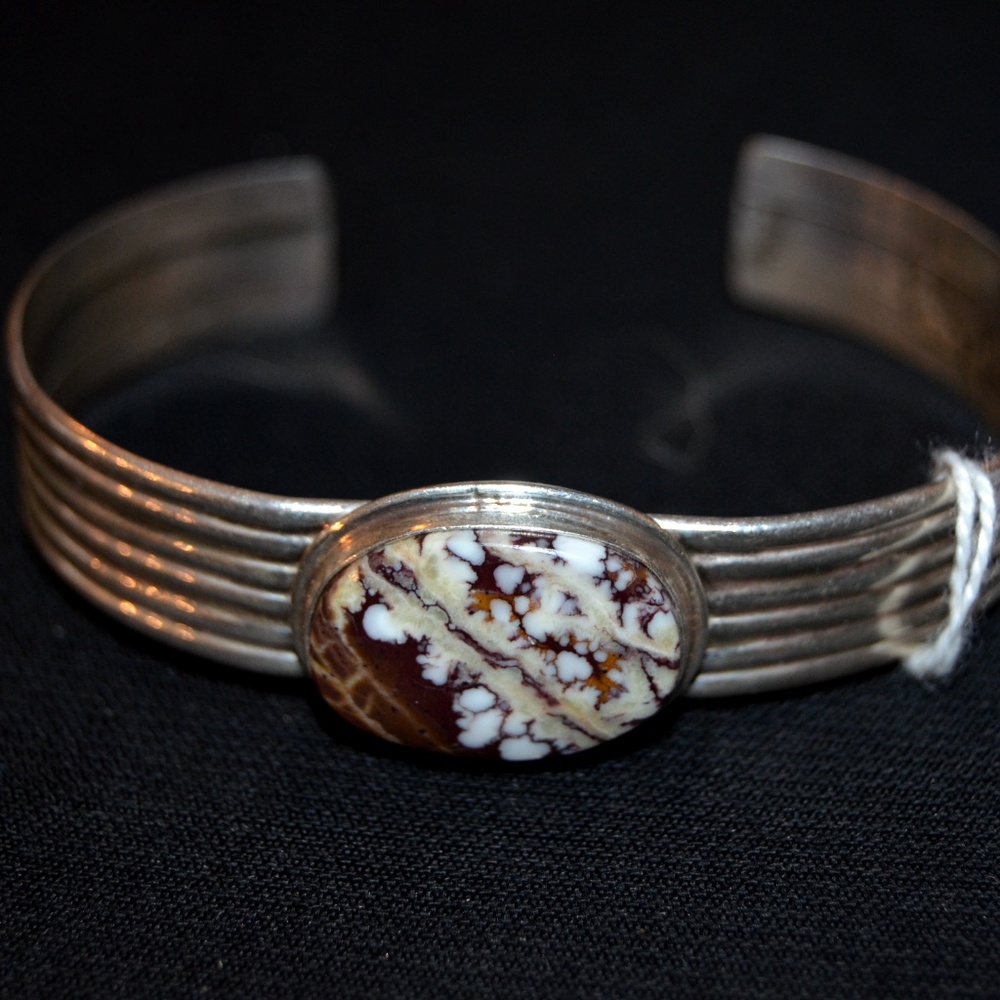 Sterling & Wild Horse Bracelet